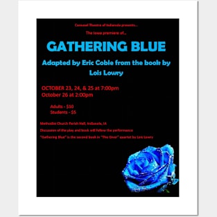 Carousel Theatre Gathering Blue Show Poster Posters and Art